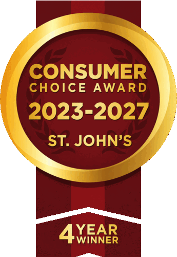 Consumer Choice Award 2023–2027, St. John's — 4 Year Winner